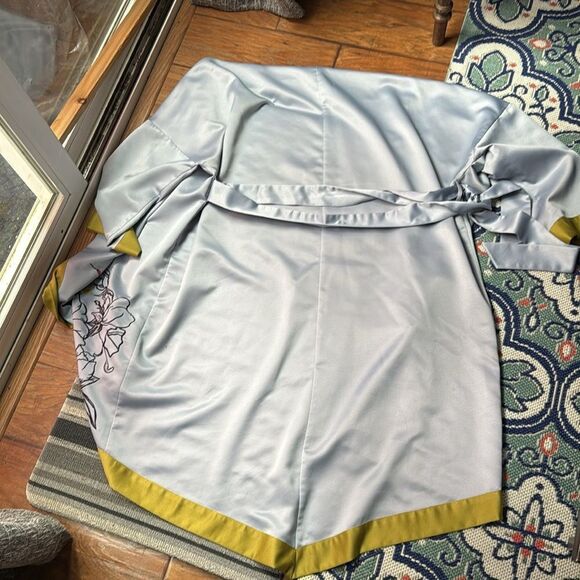 lost ink plus LONGLINE KIMONO WITH EMBROIDERY - Picture 9 of 9